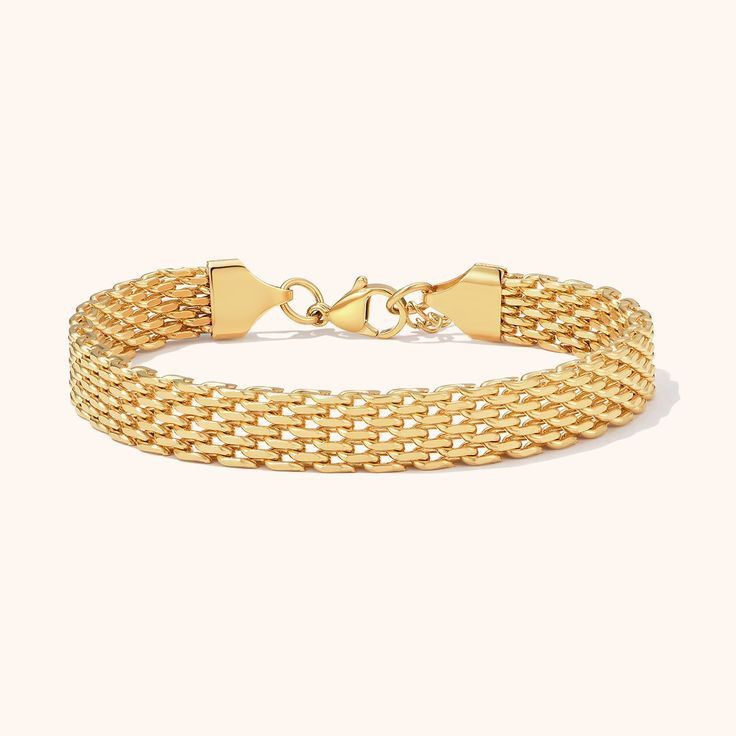 Golden Layer Chain Bracelet
