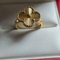 Gold Clover Ring