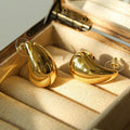 Gold Water Drop earring