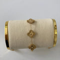Gold Clover Bracelet