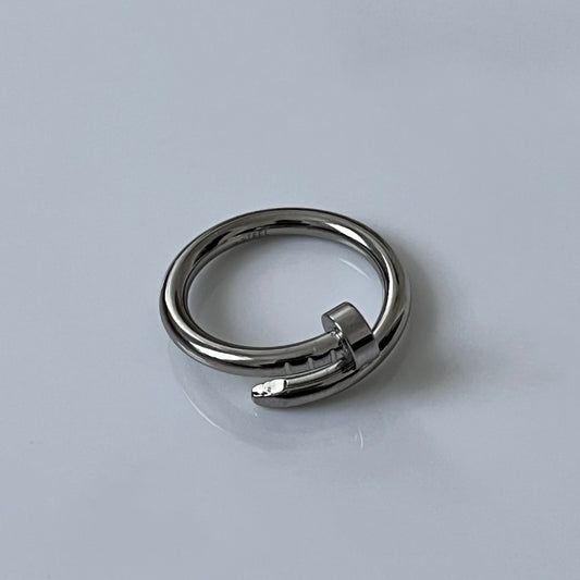 Silver Nail Ring