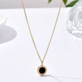 Black Roman Necklace