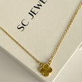 Golden Clover Necklace
