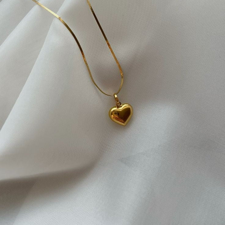 Gold Heart Necklace